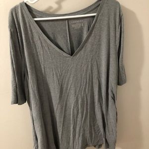Gray Lane Bryant T-shirt with swing fit